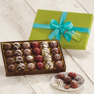 Birthday Chocolate Truffles