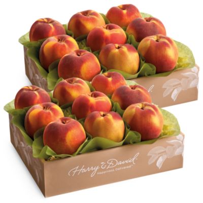 Two Boxes of Oregold Peaches