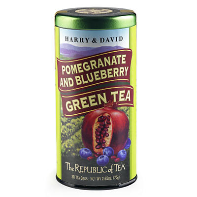 The Republic of Tea, the leading purveyor of specialty teas is honored to parner with Harry & David to bring you this fabulous line of fruit-inspired teas. Sip and enjoy this green tea filled with the