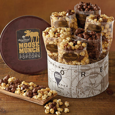 Moose Munch Gourmet Popcorn is not your average caramel popcorn. Every detail of the recipe went through intense scrutiny, from the type of corn we use to how the caramel coats each popped kernel. It 