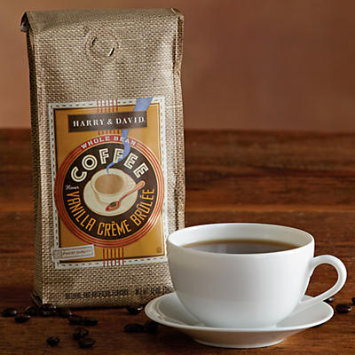 Experience a smooth cup of coffee that tastes much like dessert with our Vanilla Crème Brulée Coffee. Now you can enjoy the sweet and creamy taste of vanilla coffee from the comfort of home 