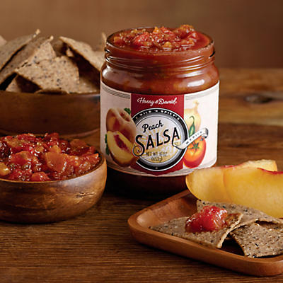 Featuring thick segments of juicy peaches and succulent sun-ripened tomatoes, this salsa is perfect with a midafternoon snack or as a complement to a savory dinner that needs just a touch of sweetness
