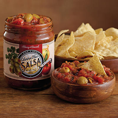 Green olives and cilantro make a brilliant flavor combination in our Cilantro Olive Salsa. Ripe tomatoes, green chilies, and jalapeños balance out this olive salsa dip perfectly. Featuring a deli