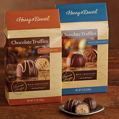Centers of smooth blended chocolate and delicately decorated shells. Our signature truffles are made from a private recipe and have long been a perennial favorite. There isn't much as decadent or as r