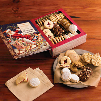 Delight someone special with this unique holiday cookie book. The Book of Christmas Cookies is filled with a delicious mixture of delectable shortbreads, including our Christmas tree cutout shortbread