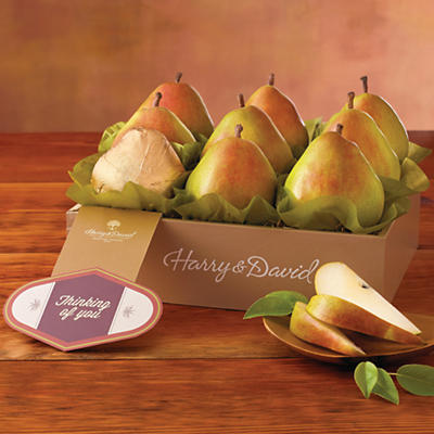 Fresh fruit always makes a wonderful gift, no matter the occasion, and our handpicked Royal Riviera Pears are the apex of gourmet fruit. Celebrate any occasion by sending a gift box filled with our la