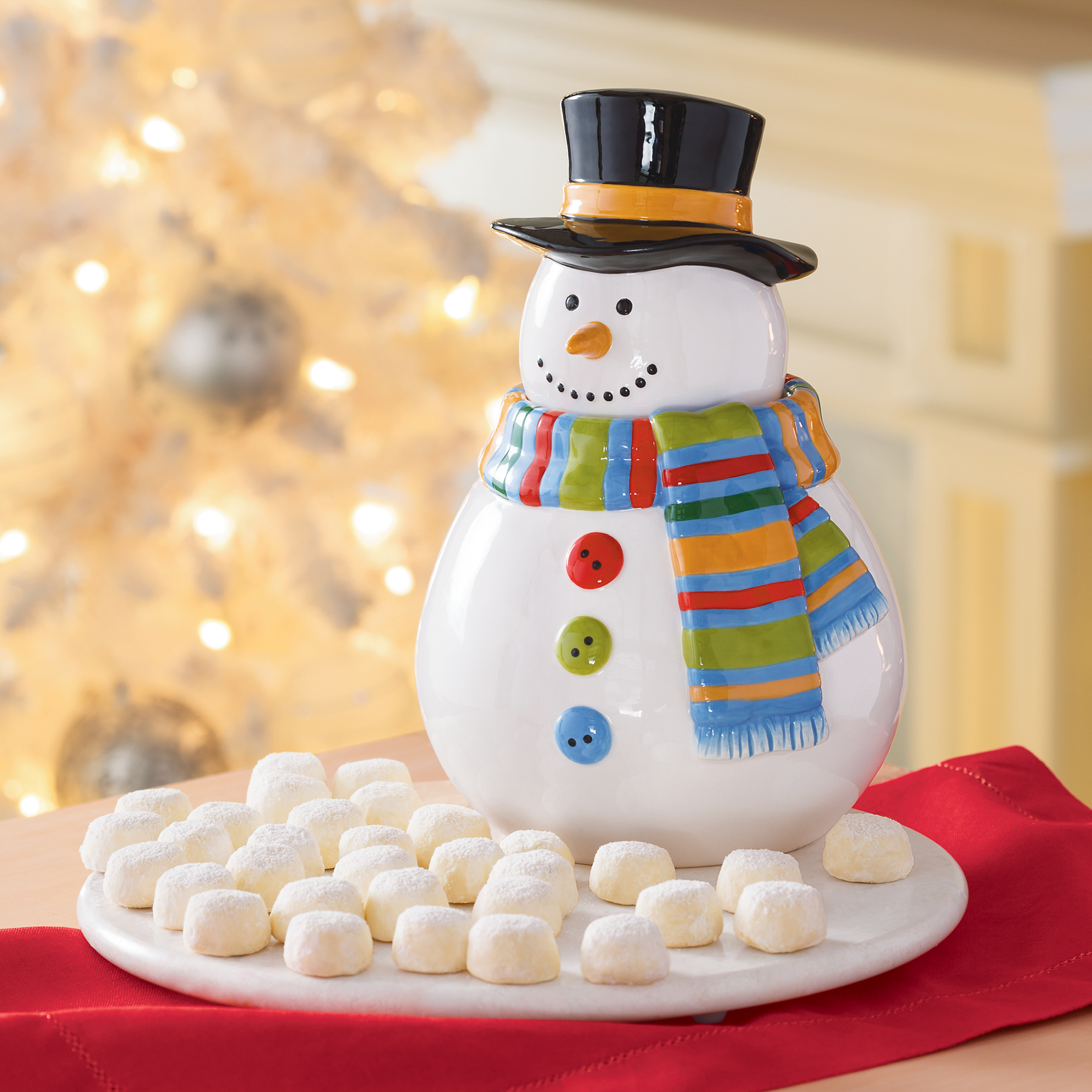 Snowman Cookie Jar Gift with Cookies Bakery Gifts Harry & David