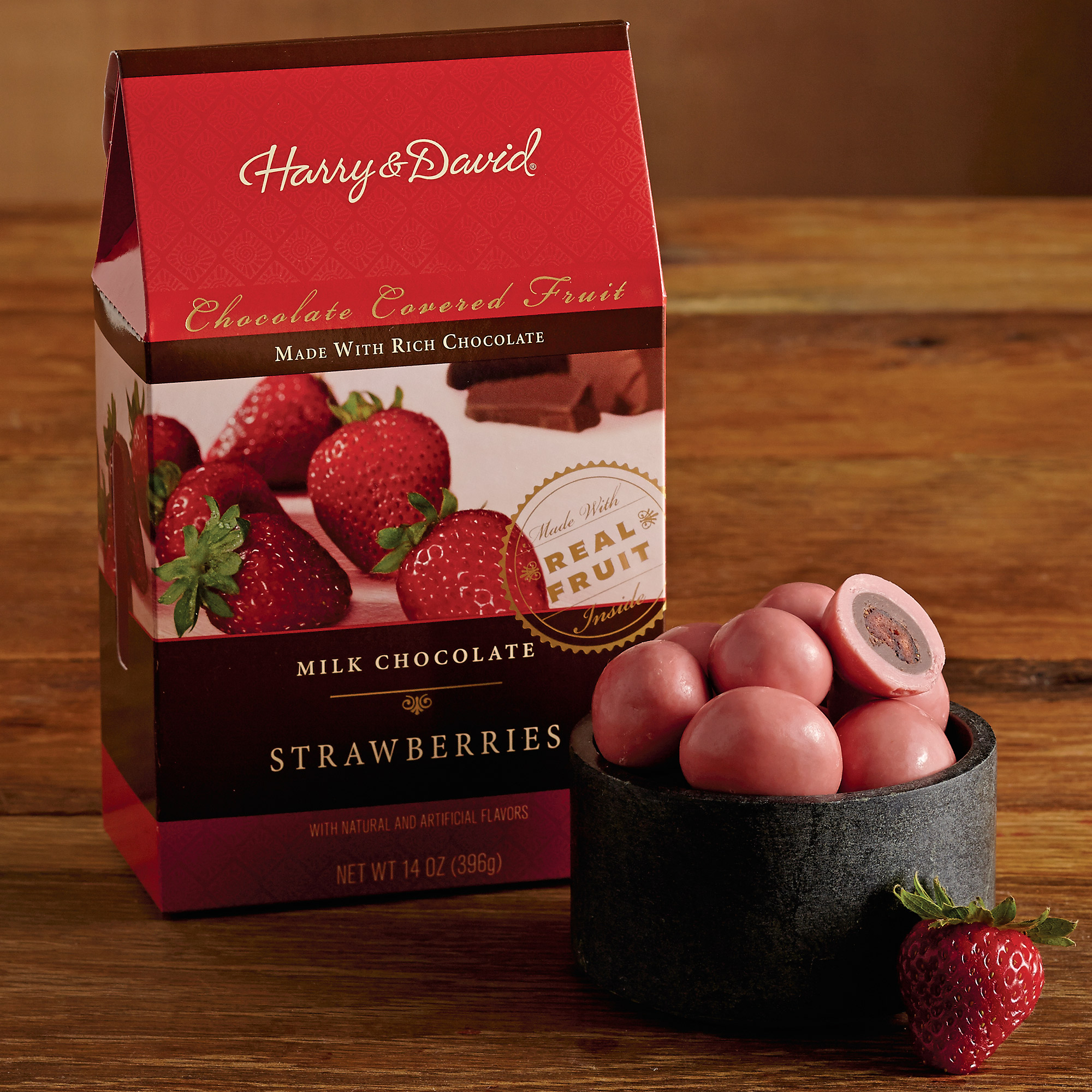 ChocolateCovered Dried Strawberries Chocolate Candy Harry & David