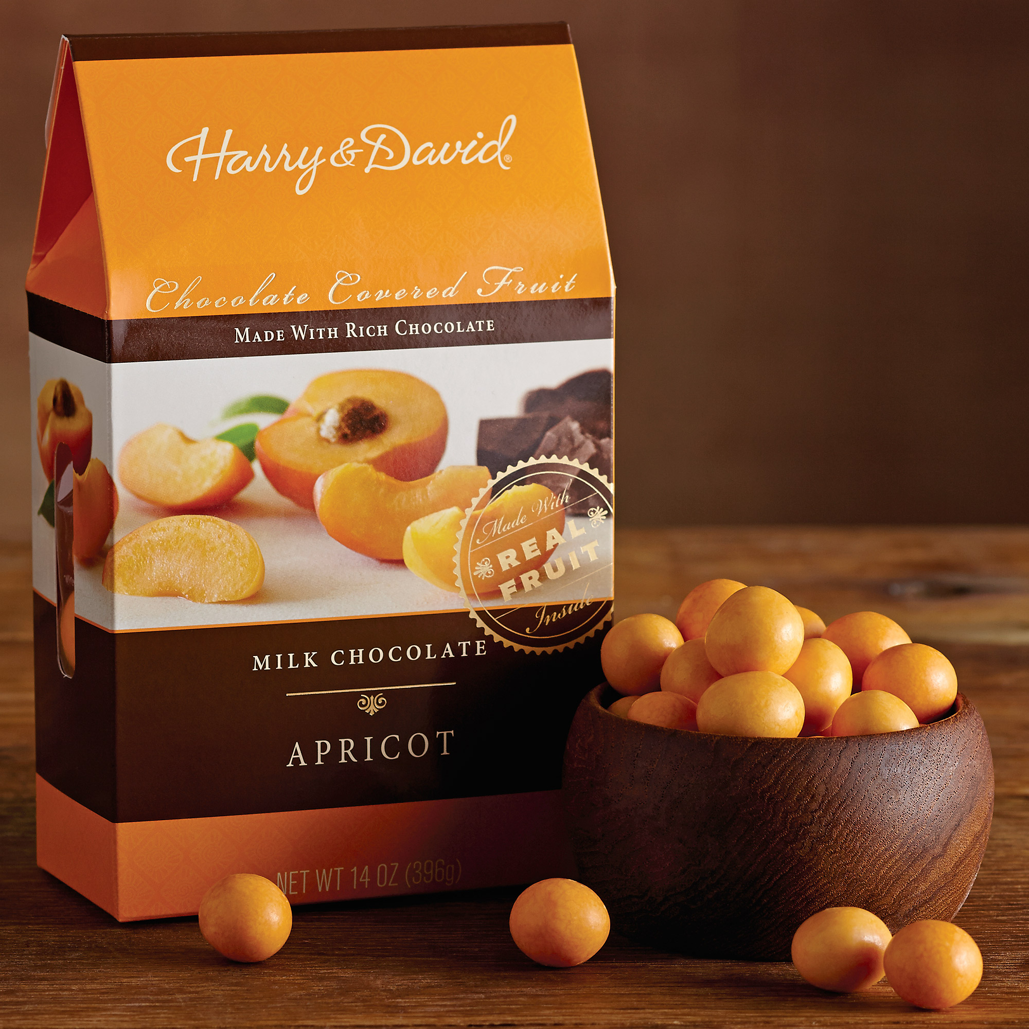 Milk ChocolateCovered Apricots Chocolate Candy Harry & David