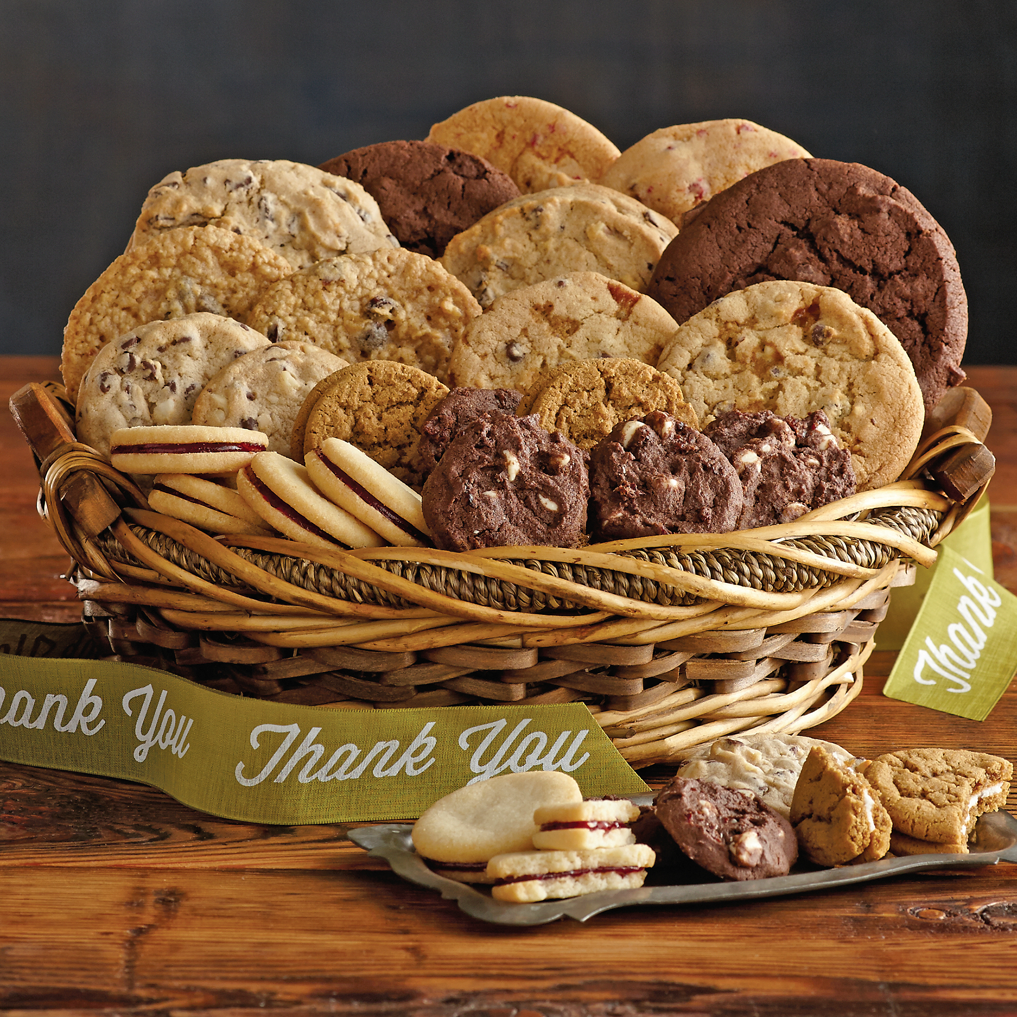 Thank You Cookie Gift Basket Cookies and Brownies Harry & David