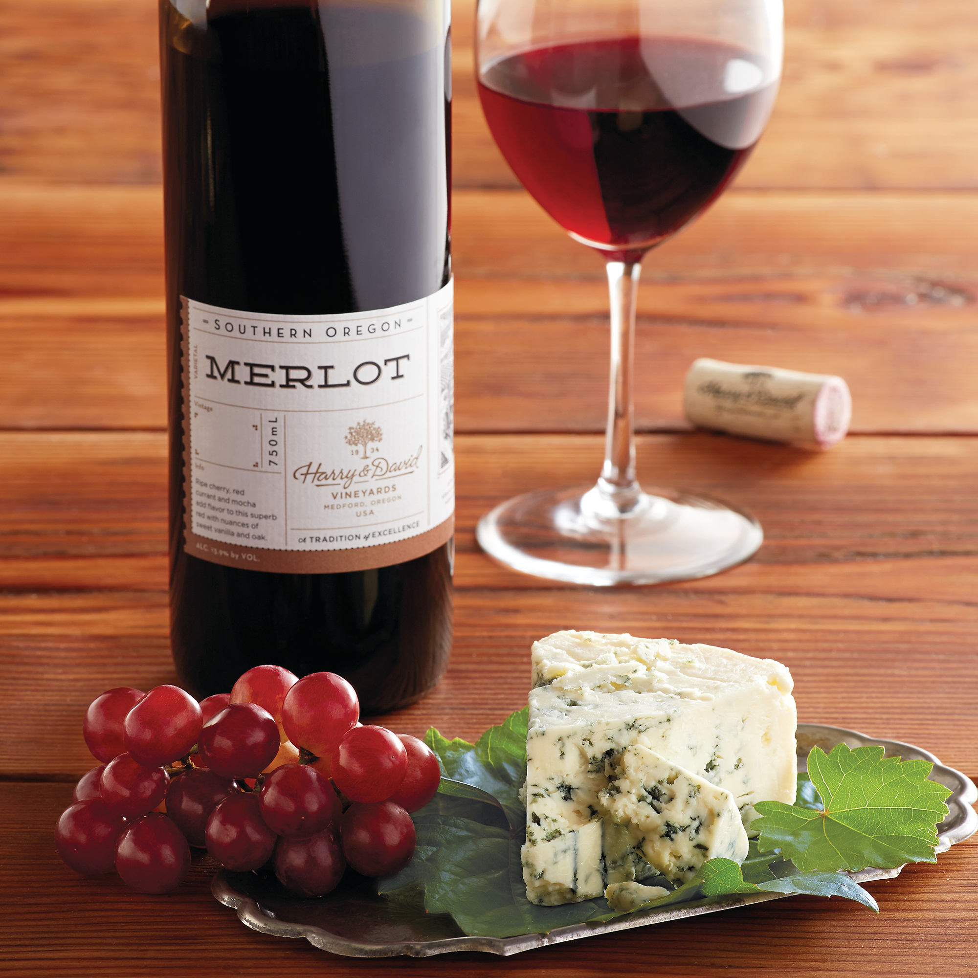 12Month Harry & David™ Wine and Cheese Club (Begins in February) Wine & Cheese Club Harry