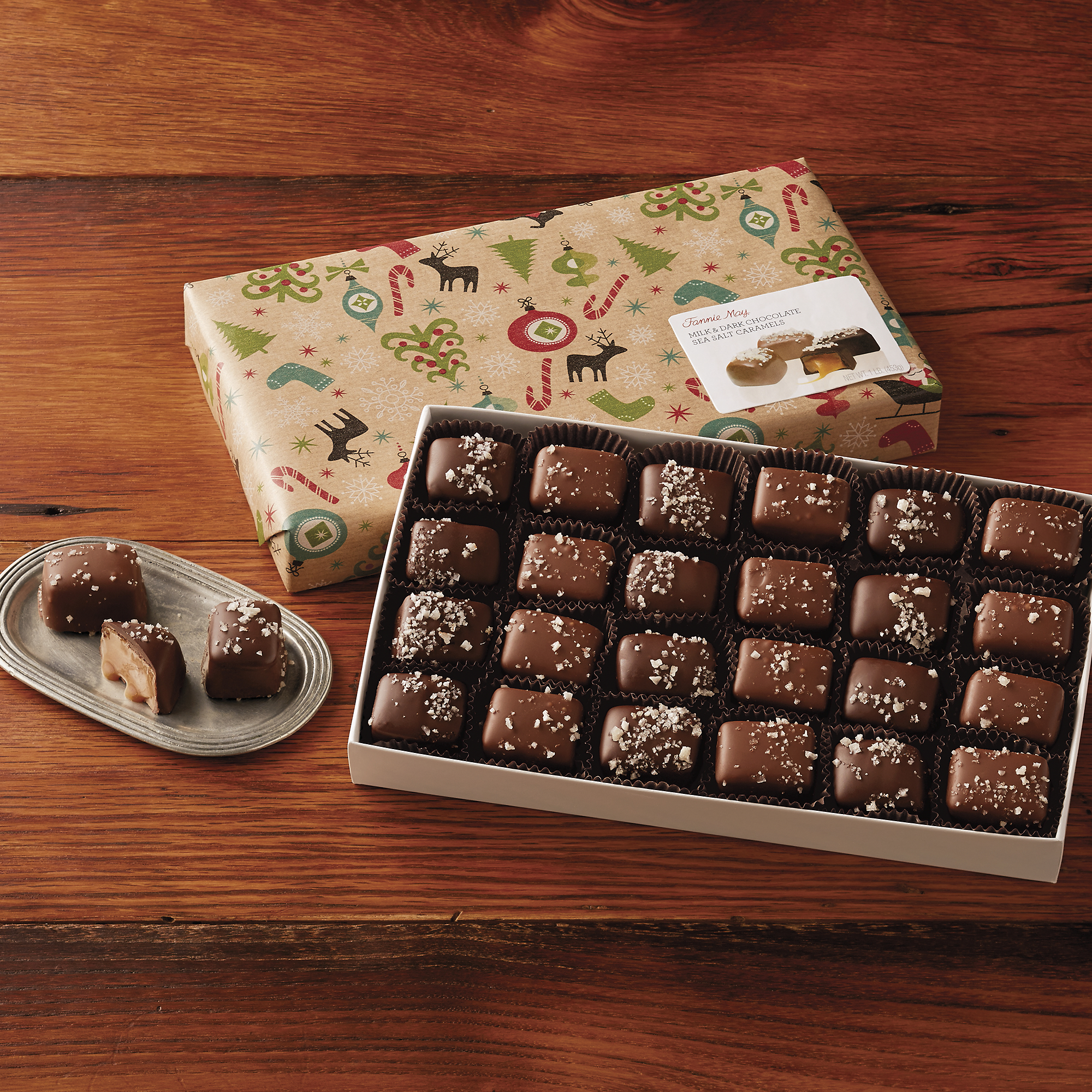 Fannie May® Sea Salt Caramels 1 lb Caramels & Toffees Harry & David