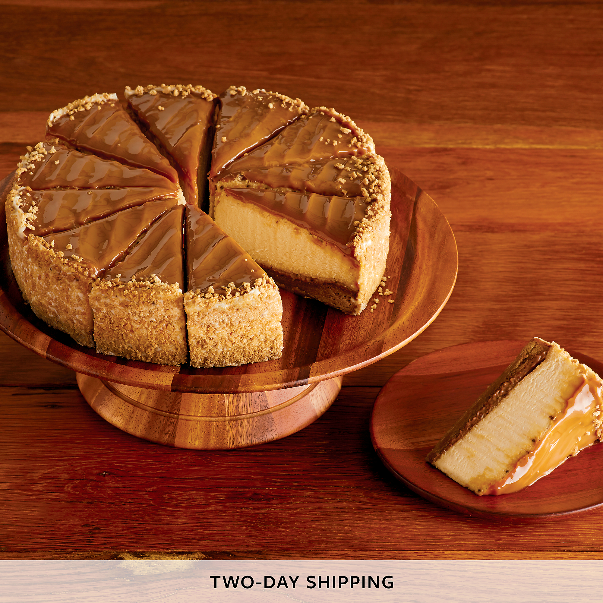 The Cheesecake Factory Dulce de Leche Caramel Cheesecake Delivery