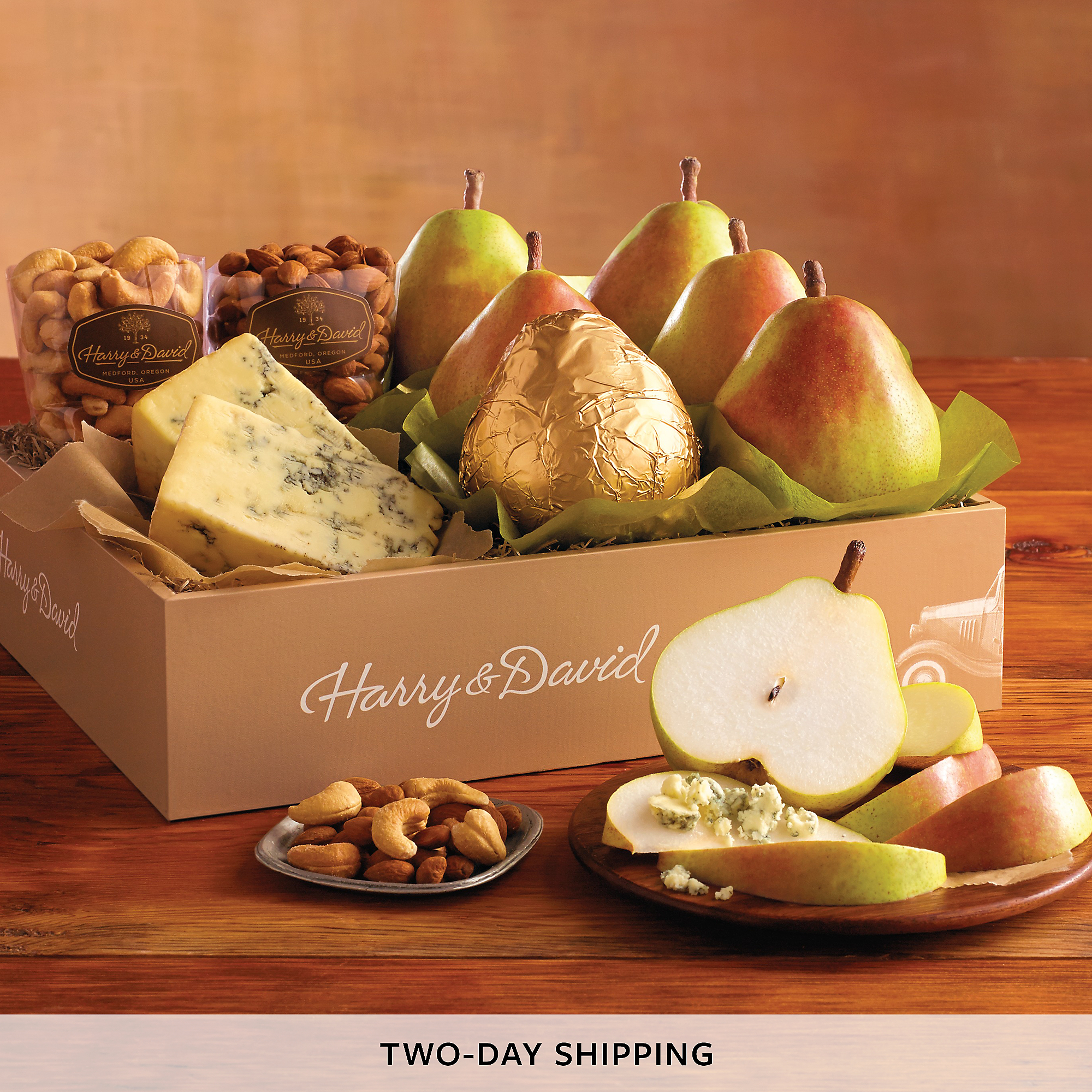 Pears and Stilton Cheese Gift Box Harry & David