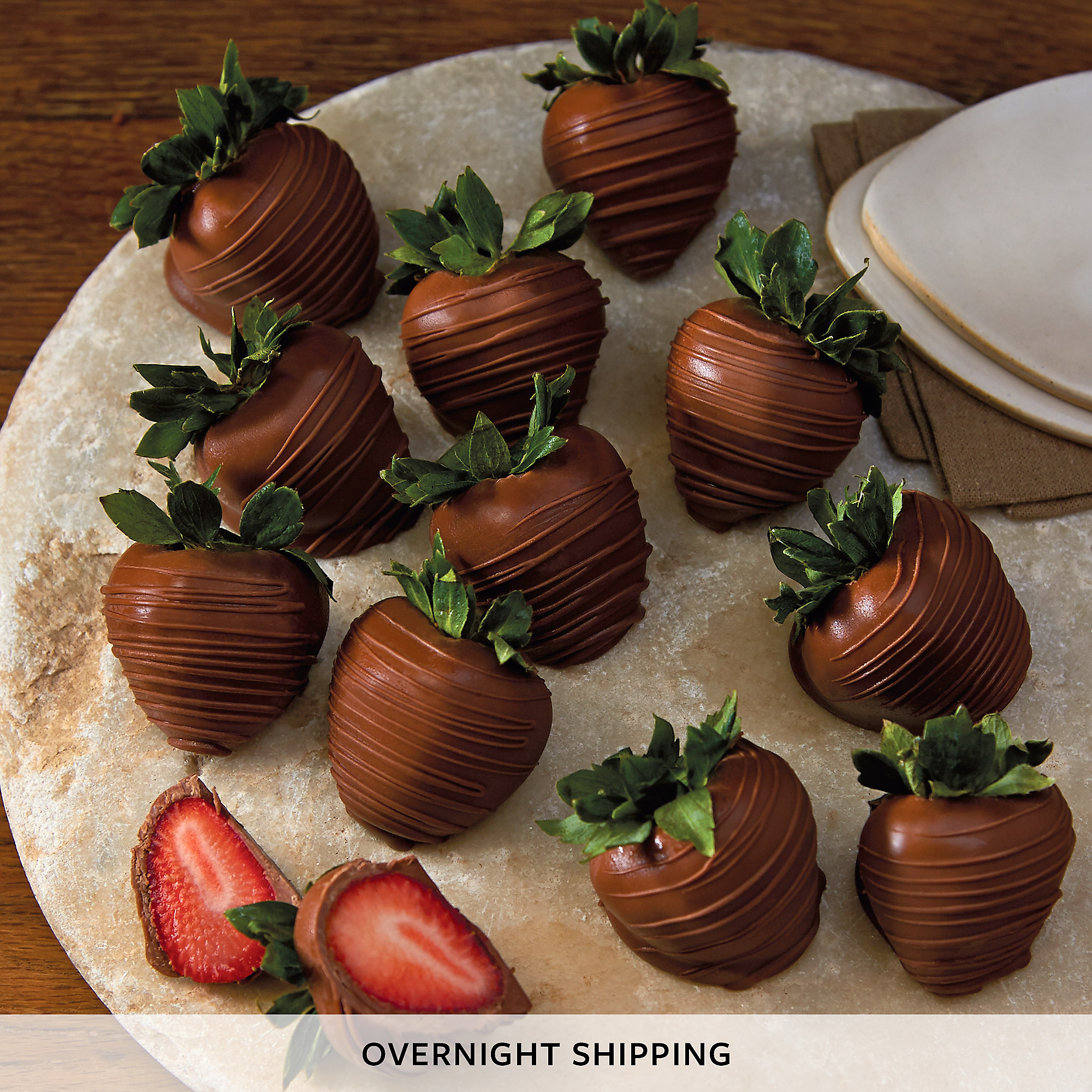 organic chocolate covered strawberries delivery