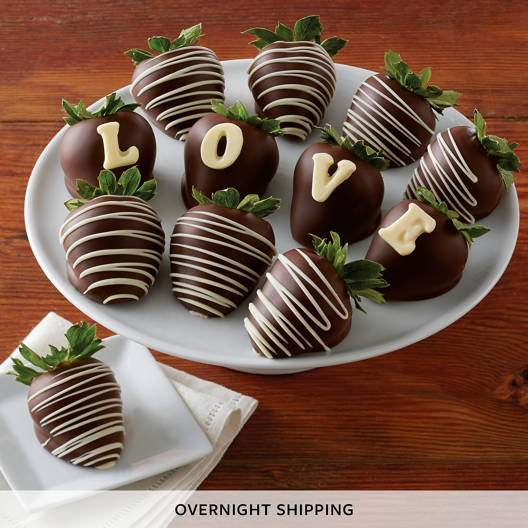 Love HandDipped ChocolateCovered Strawberries Harry & David