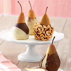 Chocolate Dipped Pears