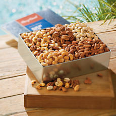 <span style=color:#bb0011>NEW</span> Gourmet Nut Gift Tin