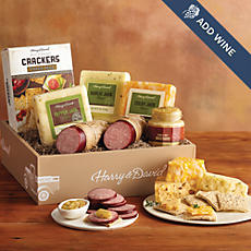 deluxe meat cheese gift box