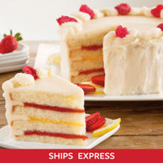 Strawberry Lemonade Cake