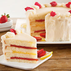 Strawberry Lemonade Cake