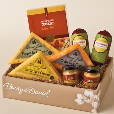 Sausage, Cheese and Crackers Gift Box Classic Sausage, Cheese and Crackers Gift Box Classic