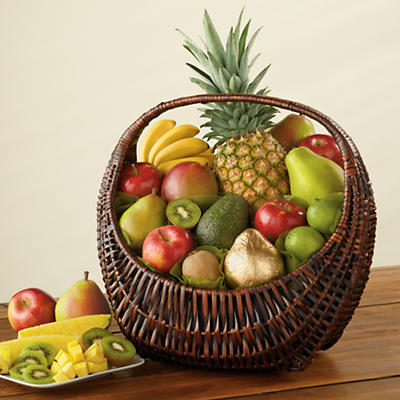 Fresh Fruit Gift Basket Deluxe