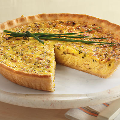 Caramelized Onion & Bacon Quiche Caramelized Onion & Bacon Quiche