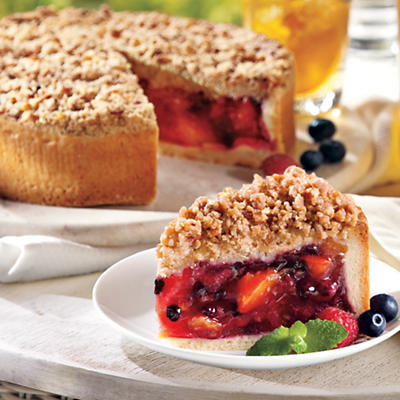Peach and Berry Pie