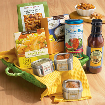 Grilling Gift Basket Grilling Gift Basket