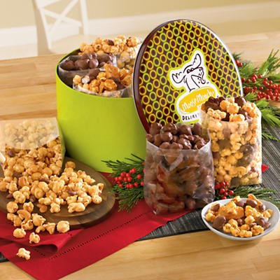 Moose Munch® Popcorn Gift Tin Deluxe Moose Munch® Popcorn Gift Tin Deluxe