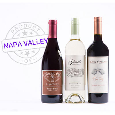 Holiday Napa Valley Wine Trio Holiday Napa Valley Wine Trio
