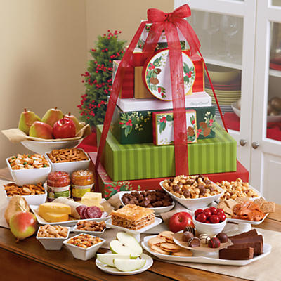 Holiday Tower of Treats® Gift Super Grand Deluxe Holiday Tower of Treats® Gift Super Grand Deluxe