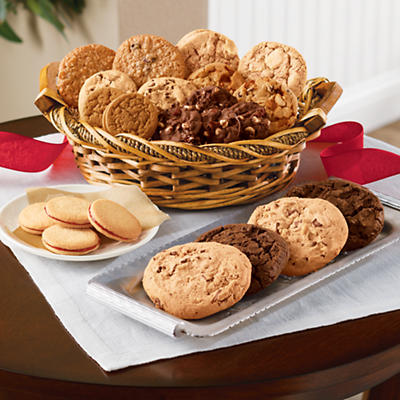 Baker City Holiday Cookie Basket Classic Baker City Holiday Cookie Basket Classic