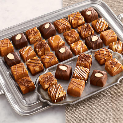 Chocolate Nut Caramels Chocolate Nut Caramels