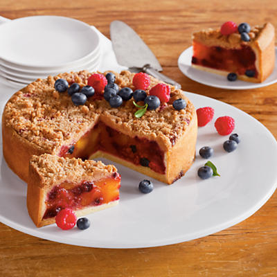 Peach and Berry Pie Peach and Berry Pie