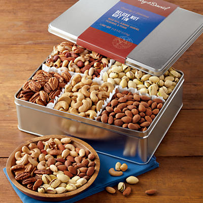 Deluxe Nut Gift Tin Deluxe Nut Gift Tin