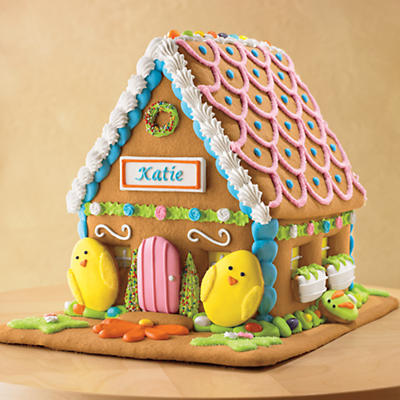 Personalized Easter Sugar Cookie House Personalized Easter Sugar Cookie House