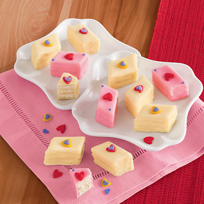 Valentine's Day Petits Fours Valentine's Day Petits Fours