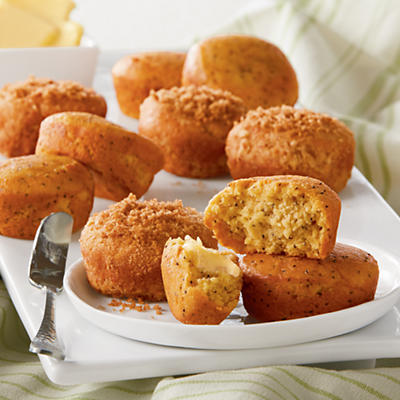 Gluten-Free Lemon Poppyseed and Cinnamon Streusel Muffin Duo - 50163
