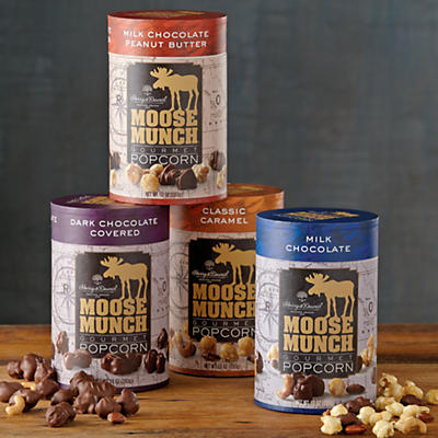 Pick Four Moose Munch® Gourmet Popcorn Canisters - 23228