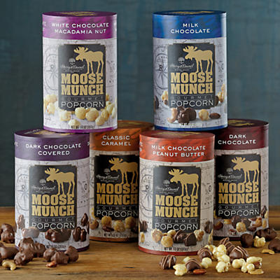 Pick Six Moose Munch® Gourmet Popcorn Canisters - 23229
