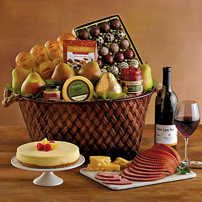 Ham Buffet Gift with Wine - 25756