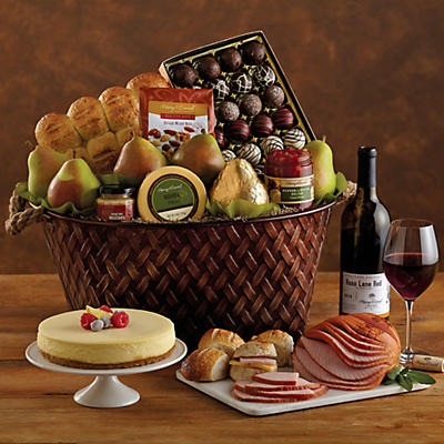 Turkey Buffet Gift with Wine - 25757