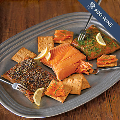 Wild Alaskan Smoked Salmon Trio - 14566