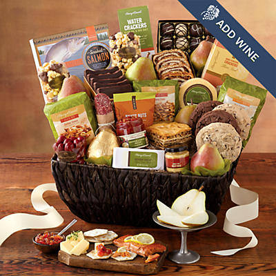 Deluxe Hearthside Gift Basket - 12410