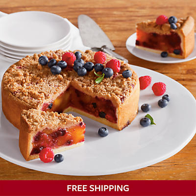Peach and Berry Pie Peach and Berry Pie