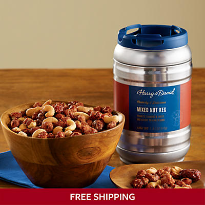 Mixed Nut Keg Mixed Nut Keg