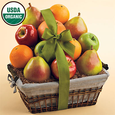 Organic Fruit Gift Basket Classic