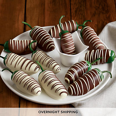 Double Hand-Dipped Chocolate-Covered Jalapeños - 28368
